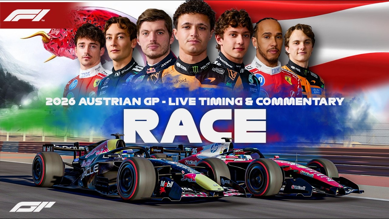 LIVE 🔴 | F1 - 2026 Austrian GP | Race | Timing & Commentary | Red Bull Ring | Sim Footage