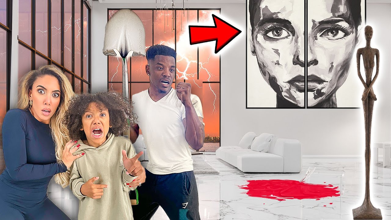 The Painting Is WATCHING Us in Our Haunted Dream Home (Caught on Camera)