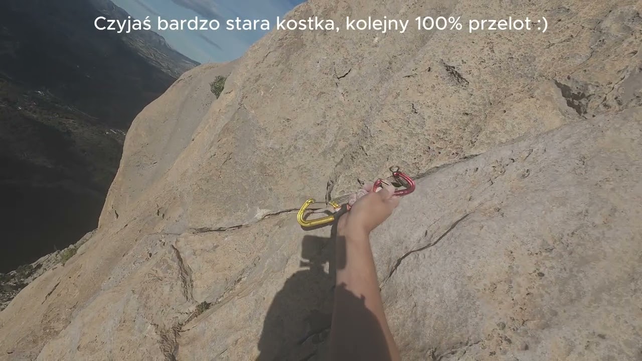 Hiszpania, Alicante, Calpe, dzień 3, Puig Capana, Via Espolon Centrę V+