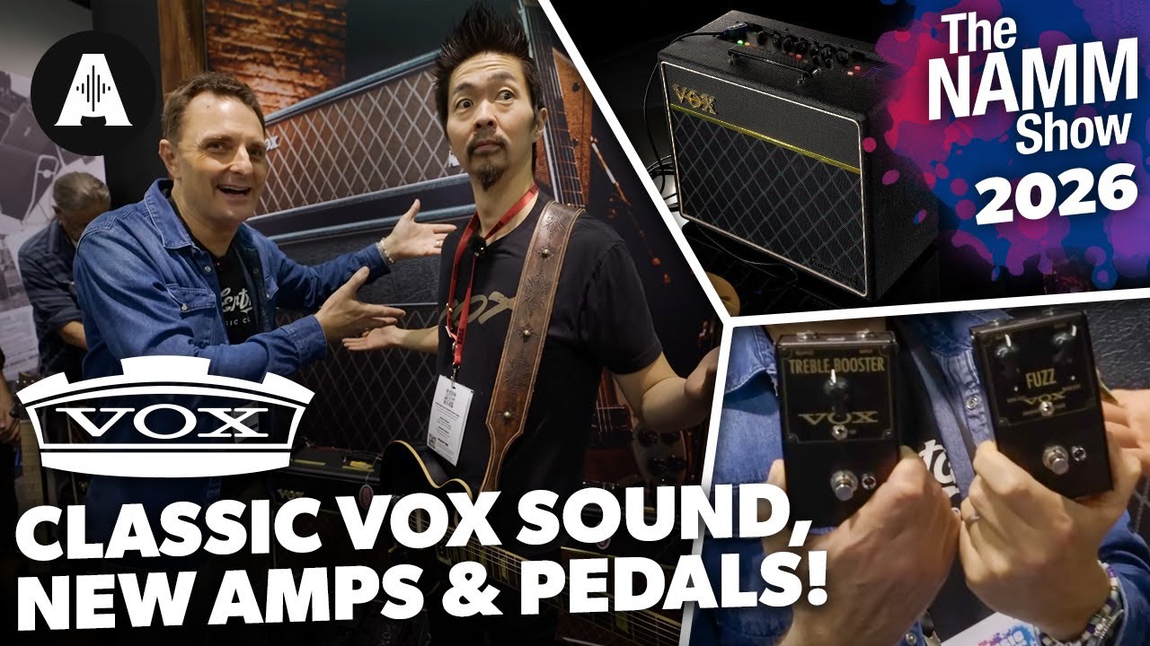 Simple, Awesome New Vox Amps and Pedals that Sound Great! - NAMM 2026