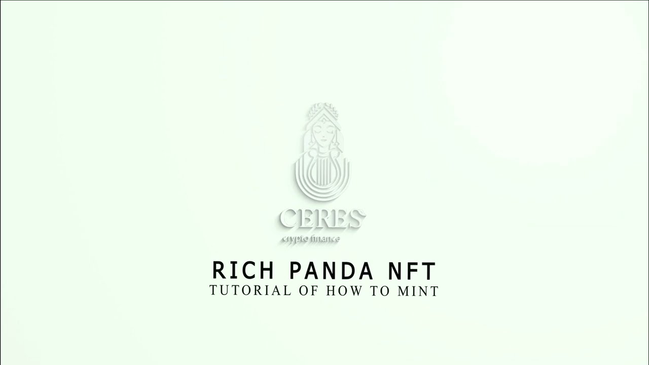 Rich Panda NFTs Minting Tutorial