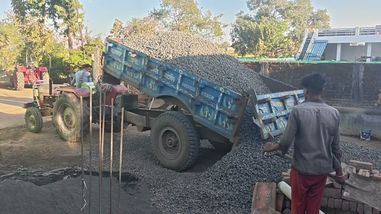 How to unloading trolley #troly #house #vlog #viralvideo #villagelife #trending