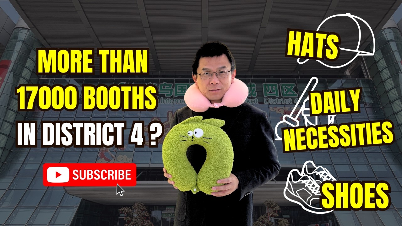 Yiwu Market Guide 2026 | District 4 Full Walkthrough (Apparel, Hats & Daily Essentials) #wholesale