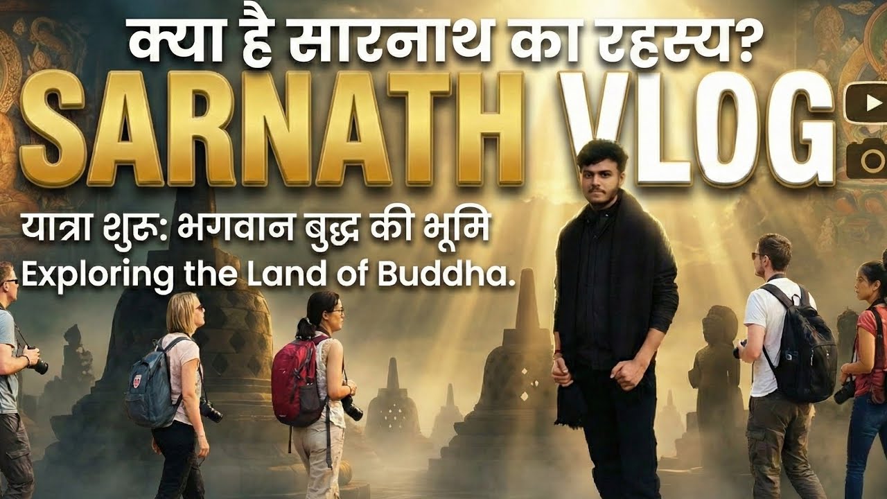 Kya hai sarnath me.#VishuOnGo##VishuDaily#dailyvlog#youtube#vlogger#lifestyle#trending#viralvideo .