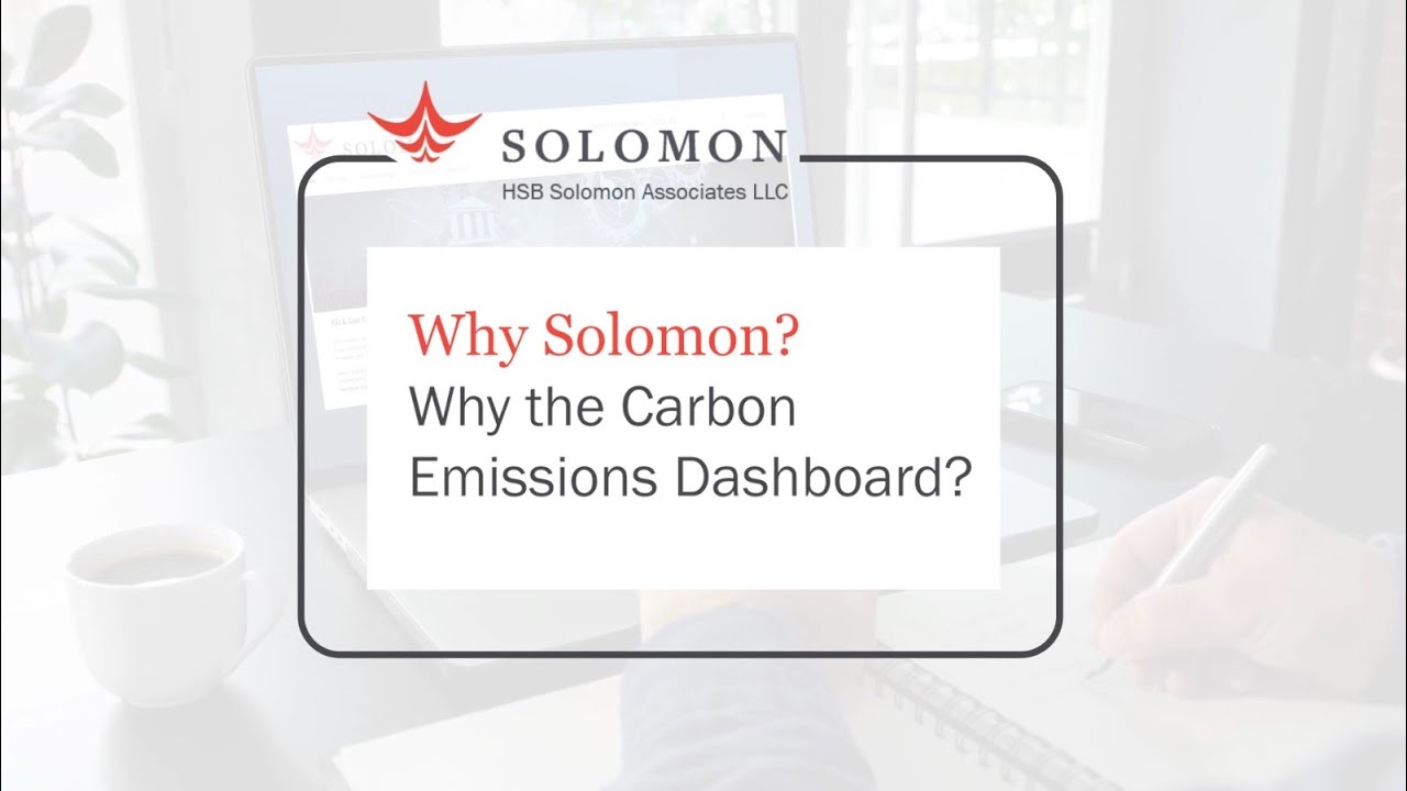 Why Solomon? Why the Carbon Emissions Dashboard?