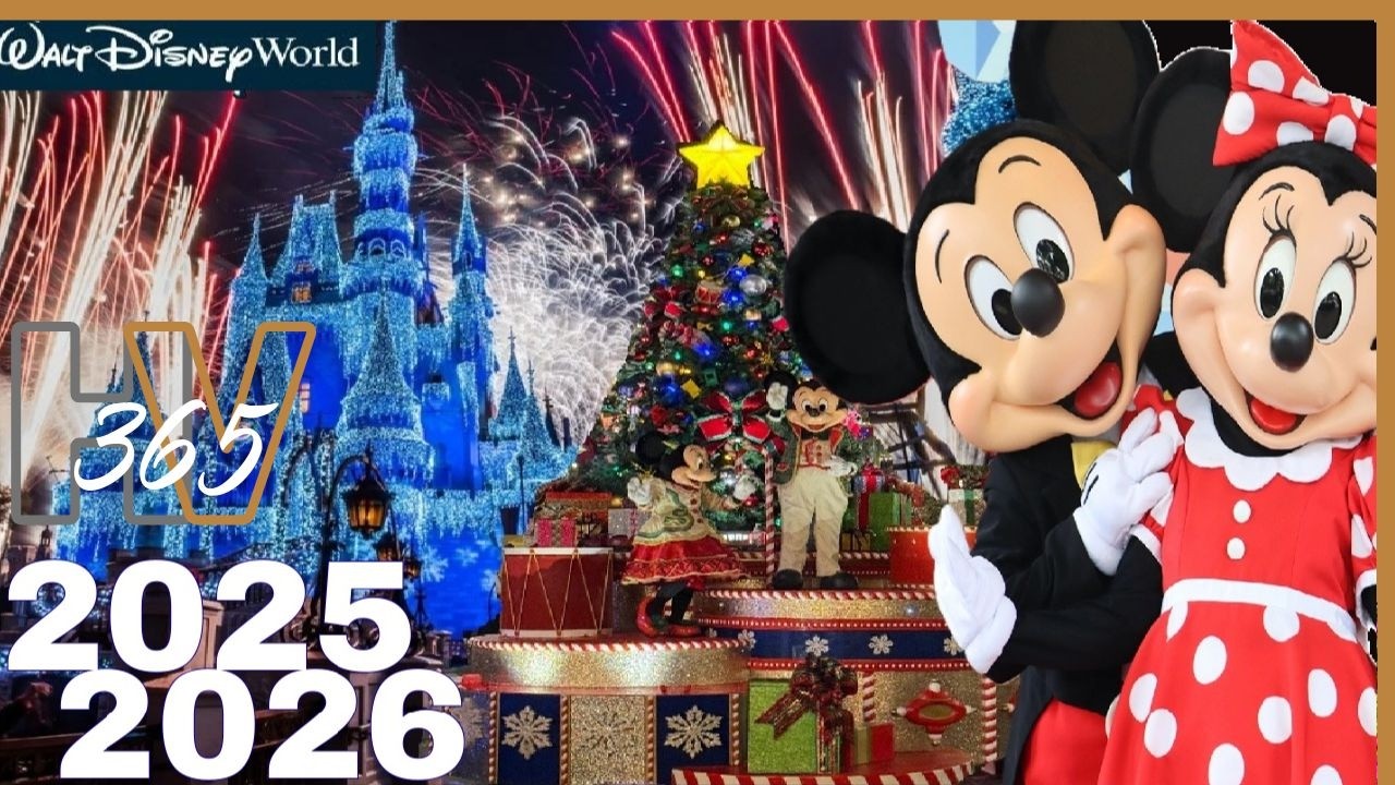 MICKEY`S ONCE UPON A CHRISTMASTIME PARADE AND MINNIE`S WONDERFUL CHRISTMASTIME FIREWORK 4K FULL SHOW