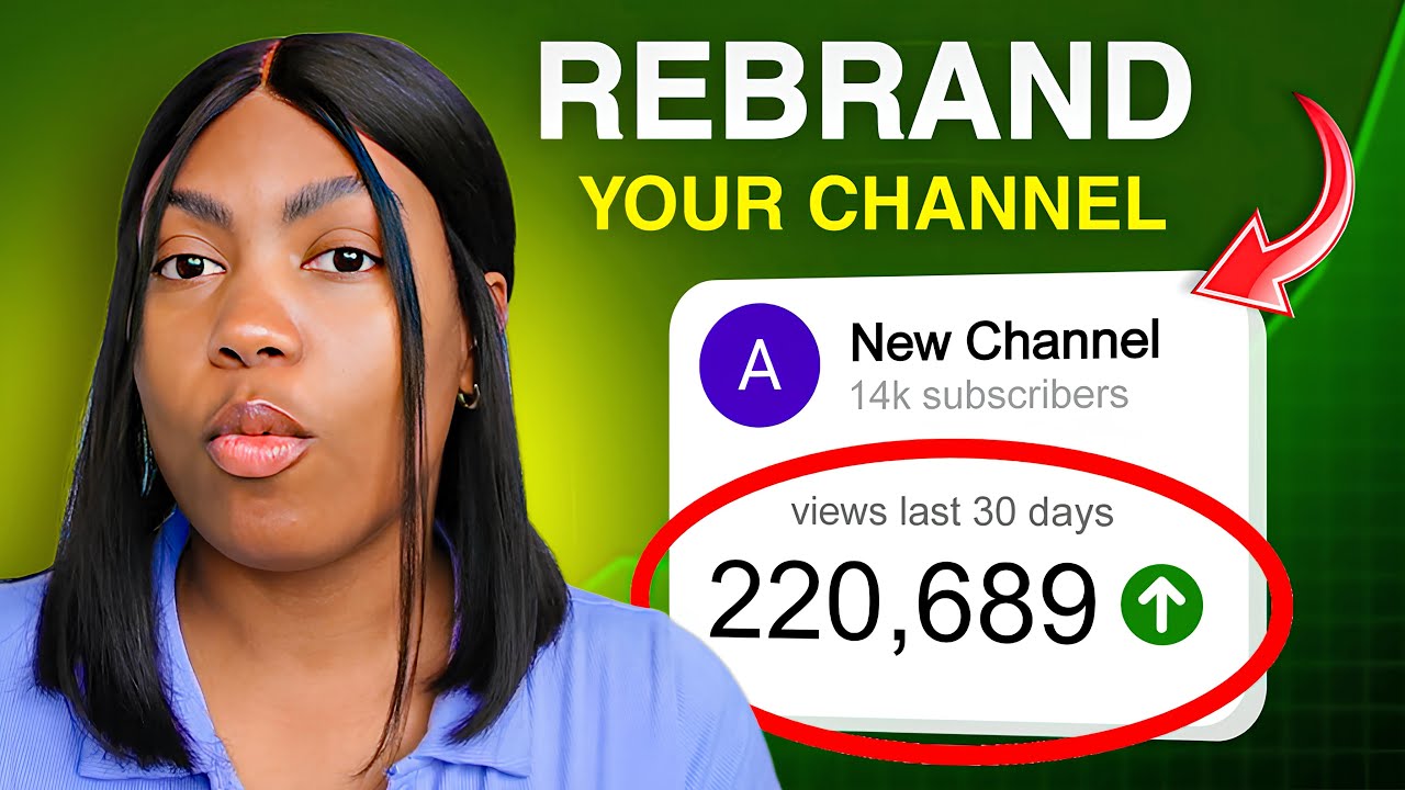 Want to Change Your Niche? Watch This | HOW TO REBRAND YOUR YOUTUBE CHANNEL EFFECTIVELY