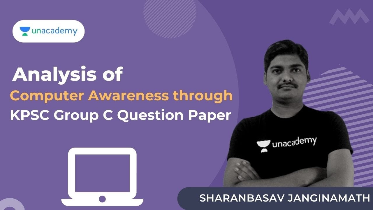Analysis of Computer Awareness through KPSC Group C Question Paper | KPSC | SHARANBASAV JANGINAMATH
