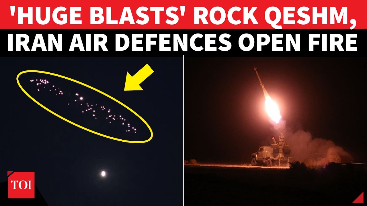 BREAKING: Iran Shoots Down &lsquo;INVADING AIRCRAFT&rsquo; As Explosions Shake Qeshm Island; WAR RESUMES? 