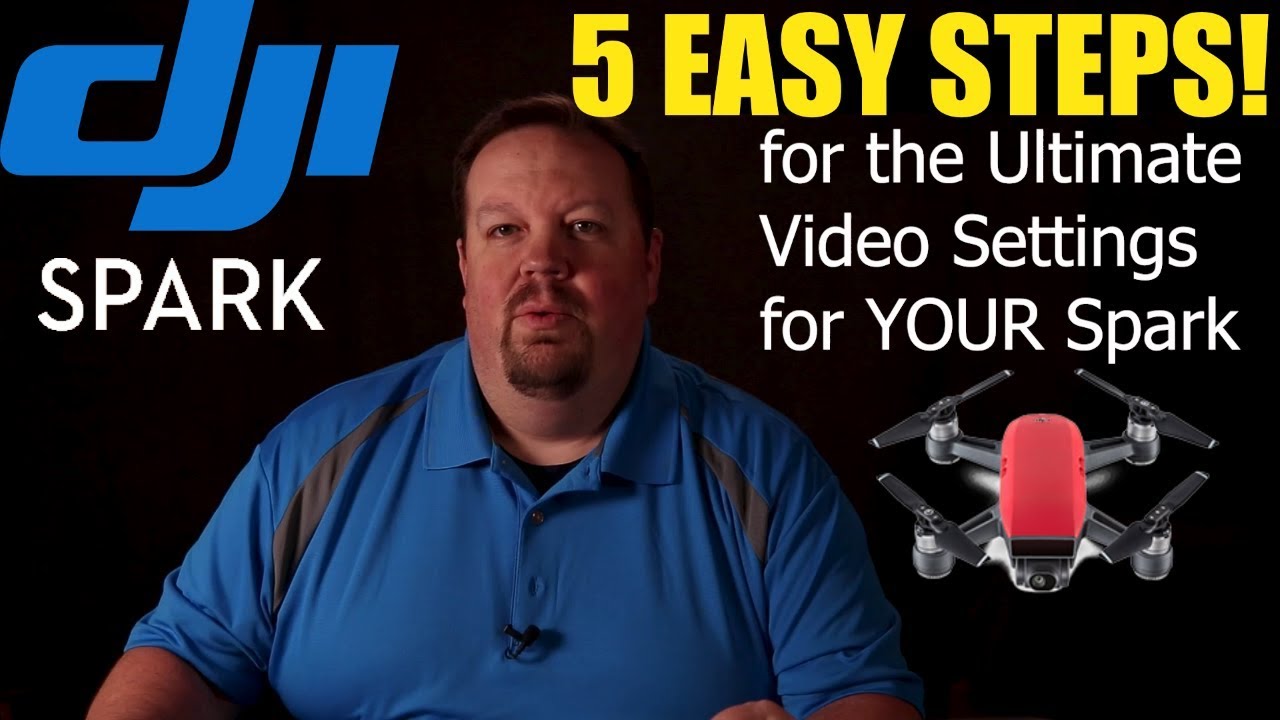 DJI Spark 5 EASY Steps for the Ultimate Video Settings (Freaky Fast Friday Tip of the Week)