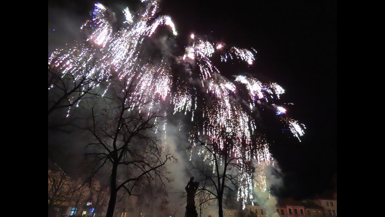 Čáslavský ohňostroj 1.1.2026