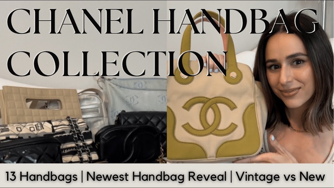 CHANEL HANDBAG COLLECTION 2022 | VINTAGE CHANEL REVEAL | NEW VS VINTAGE
