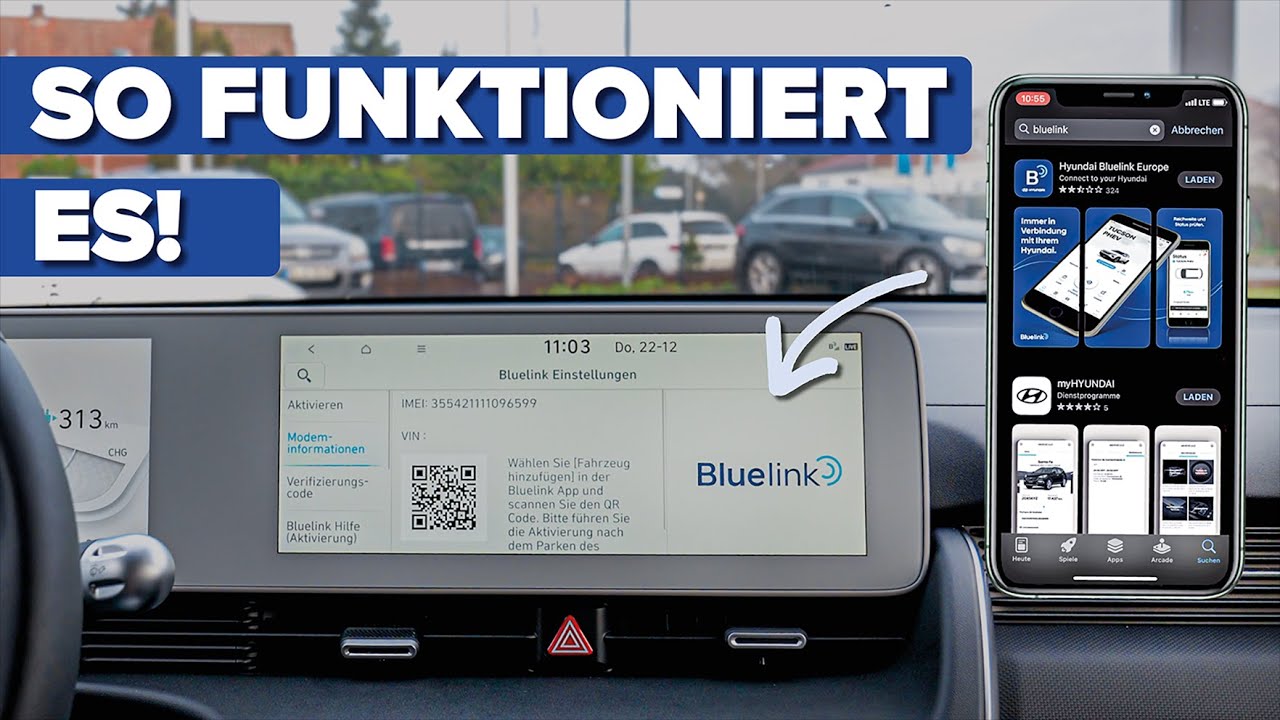 Hyundai Bluelink App ➖ kurz erklärt im IONIQ 5