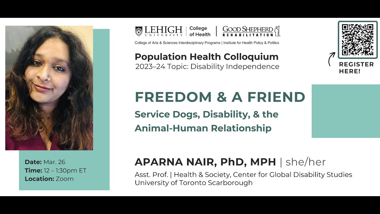 'Freedom and a Friend: Servie Dogs, Diability, and the Animal-Human Relationship'