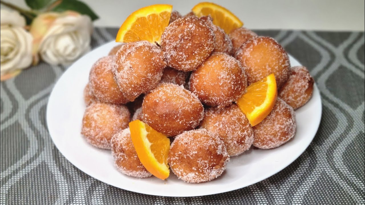 МАСКАРПОНЕ И Апельсиновые Оладьи 🍊 мягкие и ароматные! готов за 10 минут