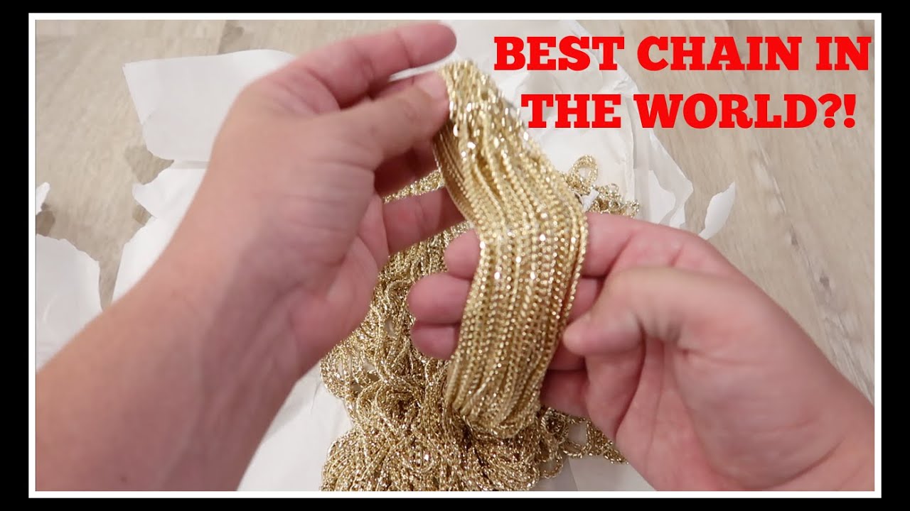 This simple chain has become the #1 CHAIN in the world! (3mm Franco)