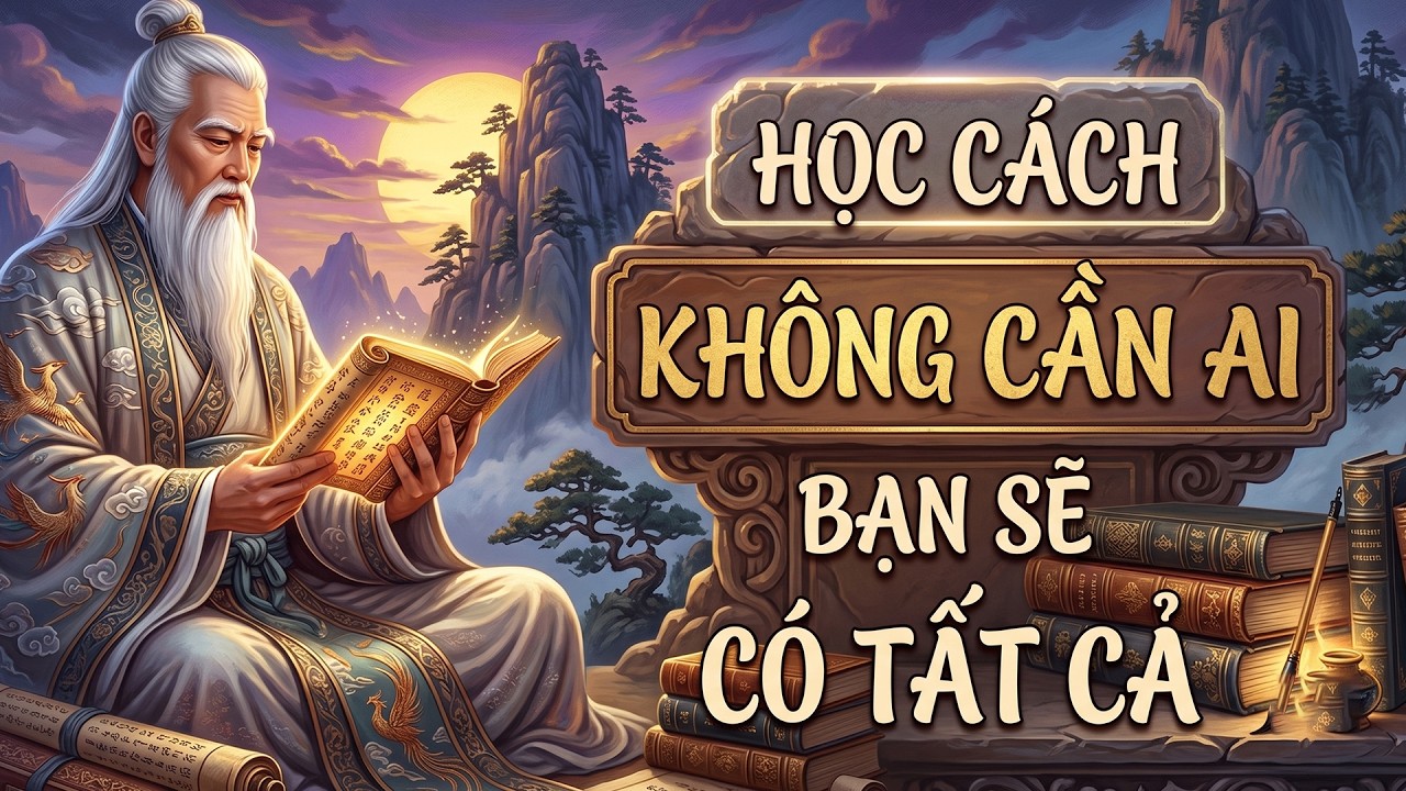 Cổ Nhân Dạy: Học Cách KHÔNG Cần Ai, Bạn Sẽ CÓ TẤT CẢ - Triết Lý Cuộc Sống | Lời Dạy Cổ Nhân