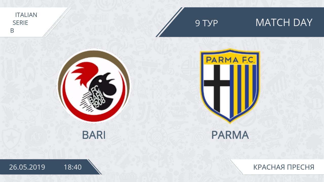 AFL19. Italy. Serie B. Day 9. Bari - Parma
