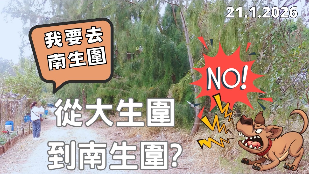 [元朗四圍走]搞乜鬼?仲未去到南生圍?由大生圍出發去南生圍邊皮, 哈哈! 錦田河的景色確實不錯, 冇去錯!豬扒雙拼飯, 夠飽肚喎!