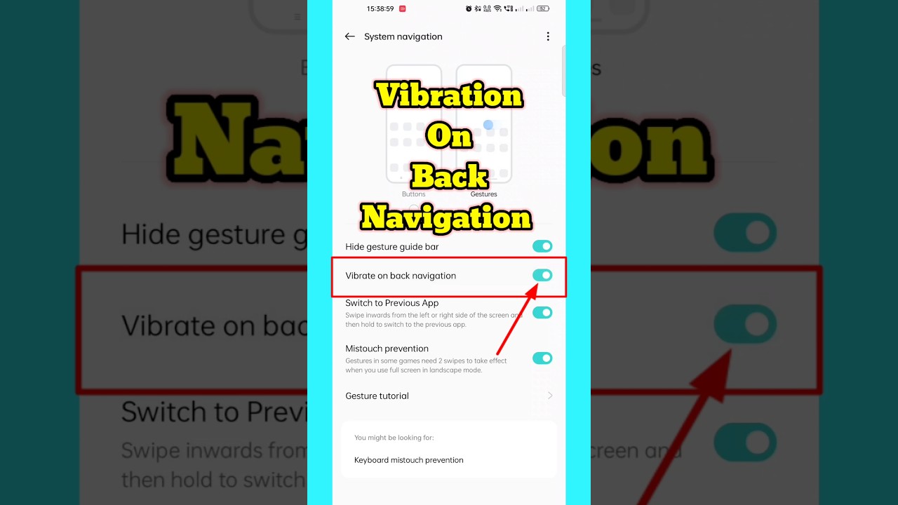 How to Enable Back Button Vibrations on Android ||Back Button vibration ON Kaise Kare||#shorts#viral