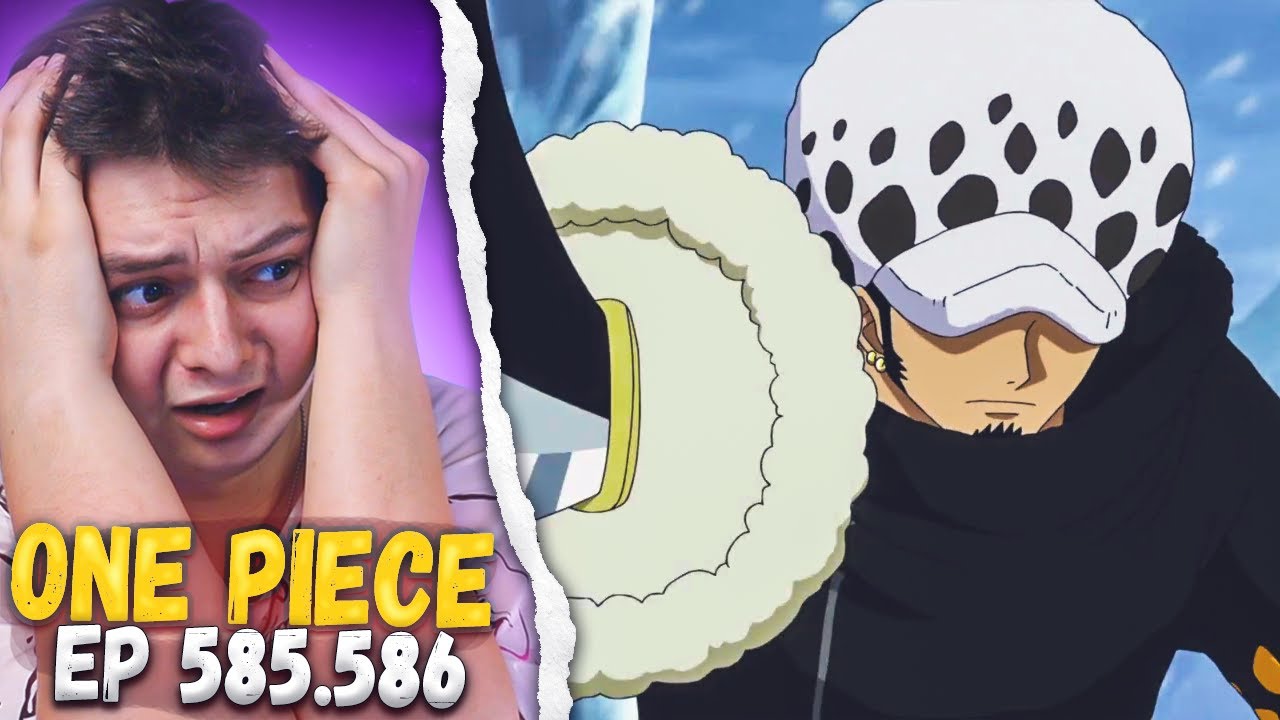 Трафальгар Ло VS Смокер! Ван-Пис 585-586 серия | Реакция на аниме