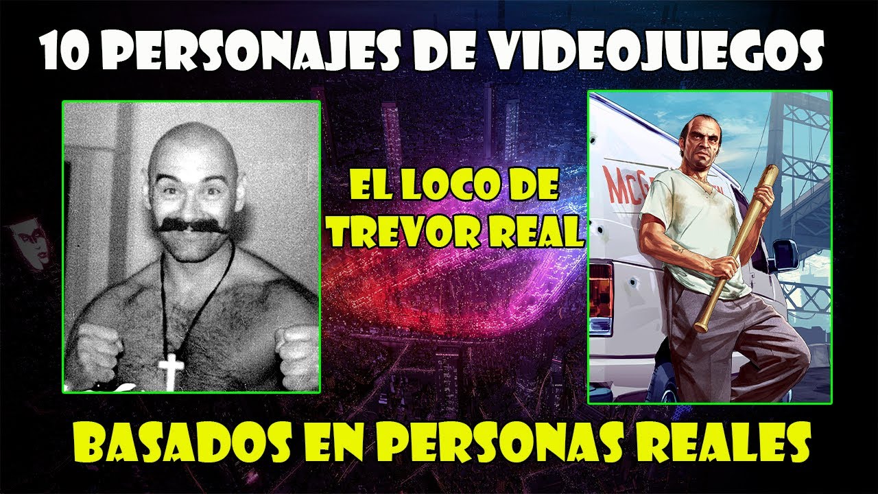 10 PERSONAJES DE VIDEOJUEGOS REALES (BASADOS EN PERSONAS)