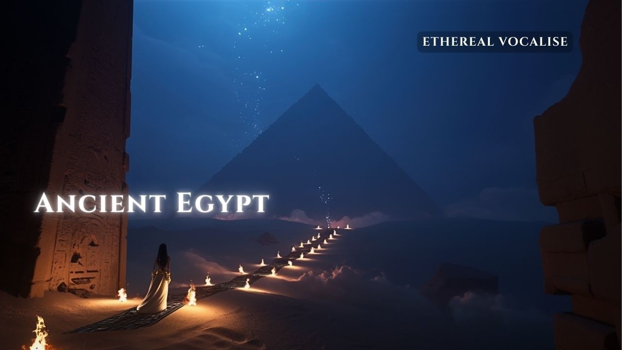 Otherworldly Ancient Egypt  | Fantasy Ambient | Ethereal Vocalise | Sleep, Focus, Study