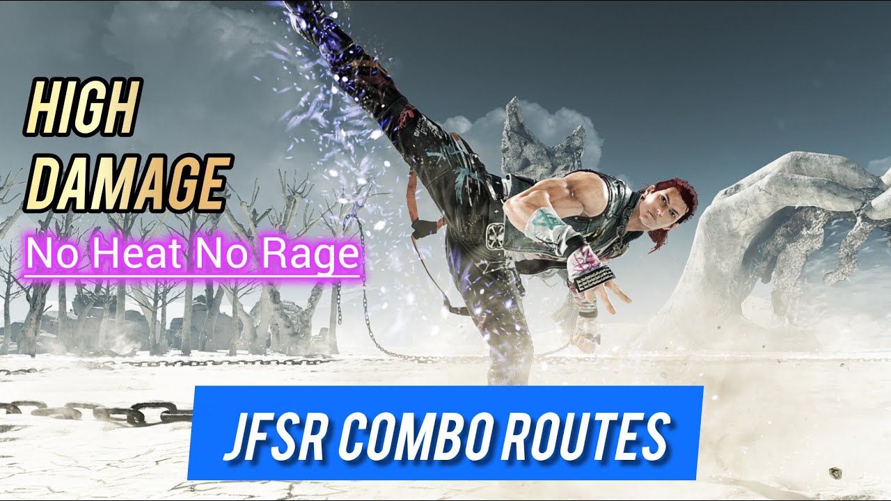 High Damage HWOARANG Combo Routes with NO Heat No Rage | TEKKEN 8