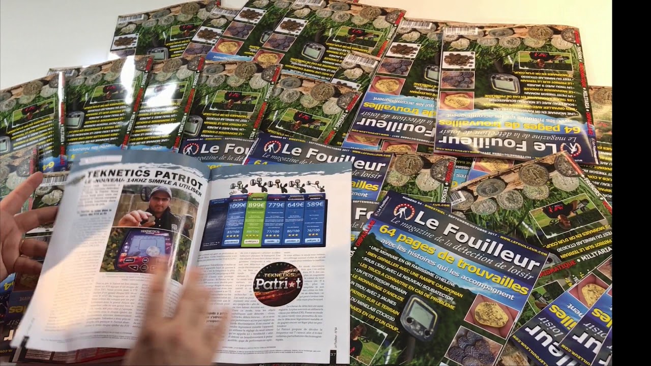 le Fouilleur n&deg;64 : le magazine de chasse aux tr&eacute;sors et de d&eacute;tecteur de m&eacute;taux