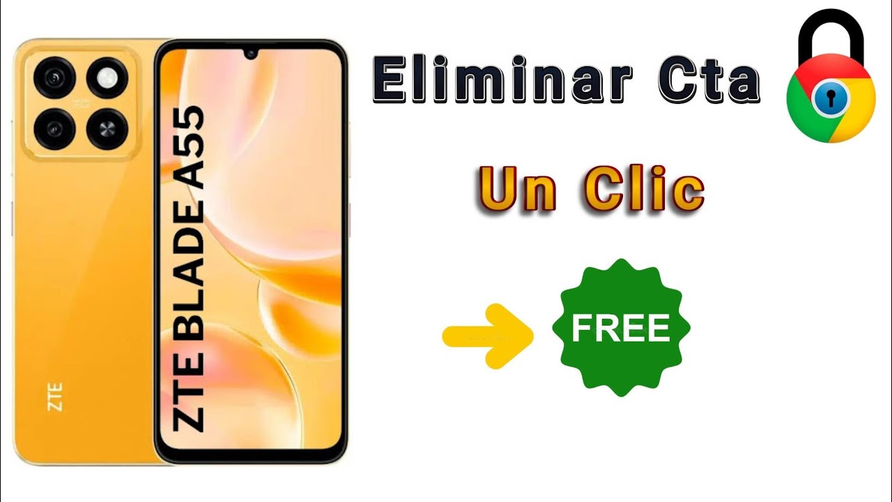 Eliminar Cuenta Google Zte Blade A55 | Método Free