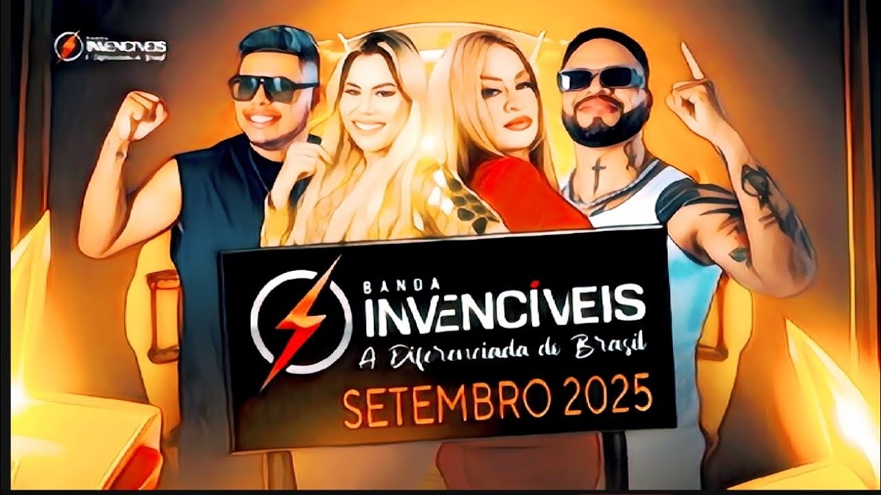 BANDA INVENCÍVEIS  - REPERTÓRIO SETEMBRO 2025