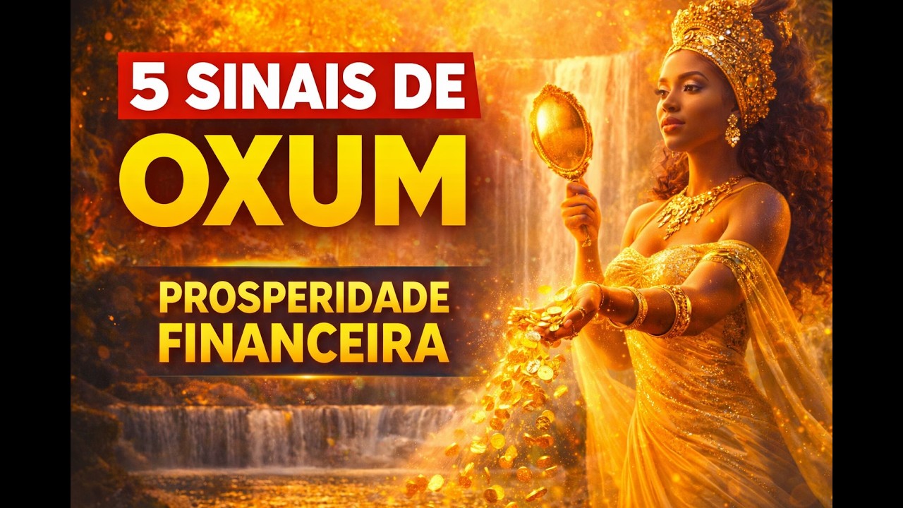 Se Estes 5 Sinais Estão Acontecendo, Oxum Está Abrindo Seus Caminhos Financeiros