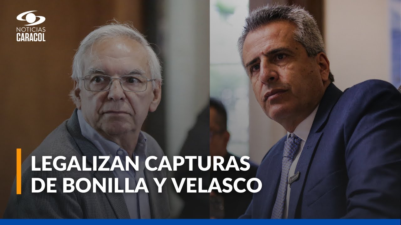 Legalizan capturas de exministros Ricardo Bonilla y Luis Fernando Velasco, implicados en caso UNGRD