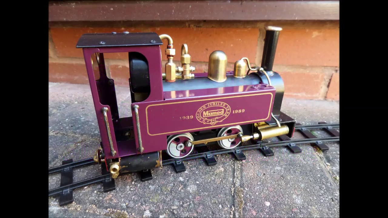 PJLW Modified Mamod SL6 Locomotive Golden Jubilee Live Steam Garden Railway SM32 16mm Scale