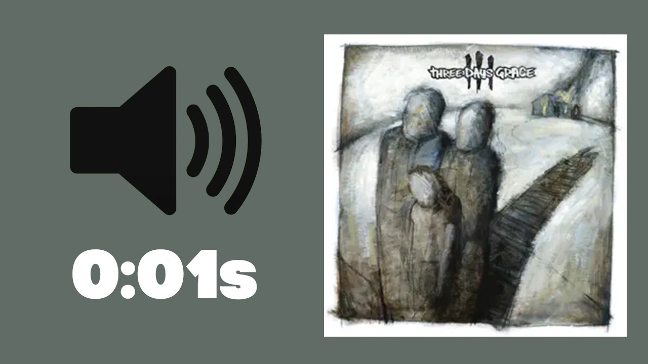 Can You Guess Three Days Grace In 1 Second? (Three Days Grace Music Quiz)