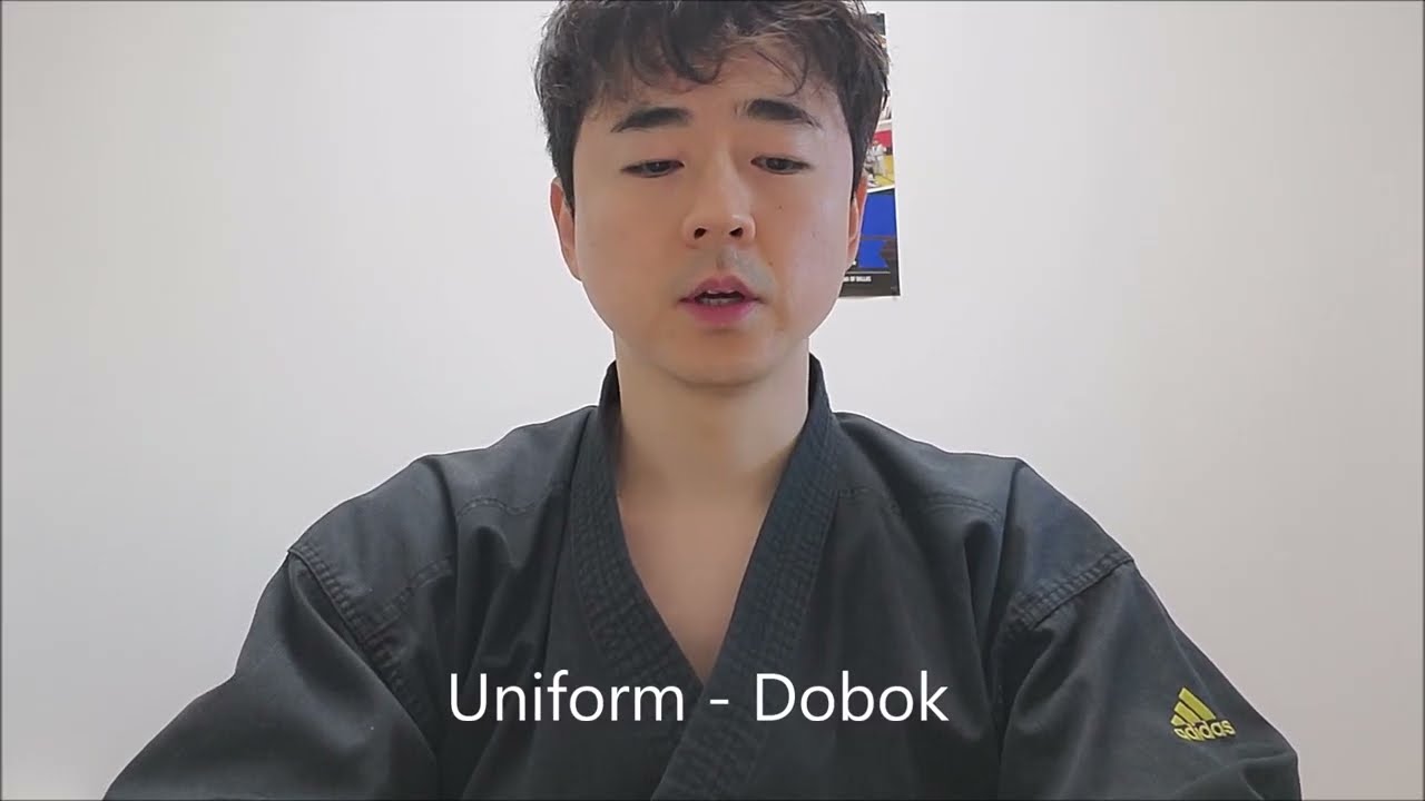 White Belt Korean terms Compilation # 1