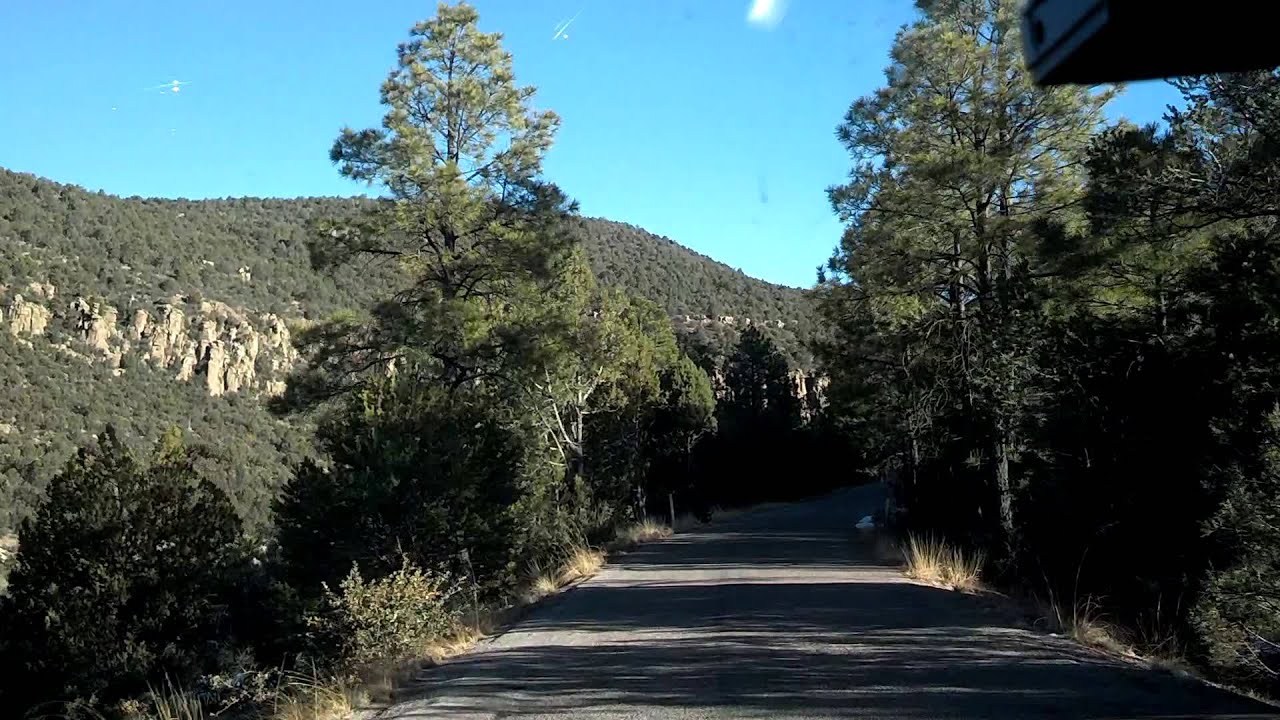 Road to Gila Cliff Dwellings Hwy 15