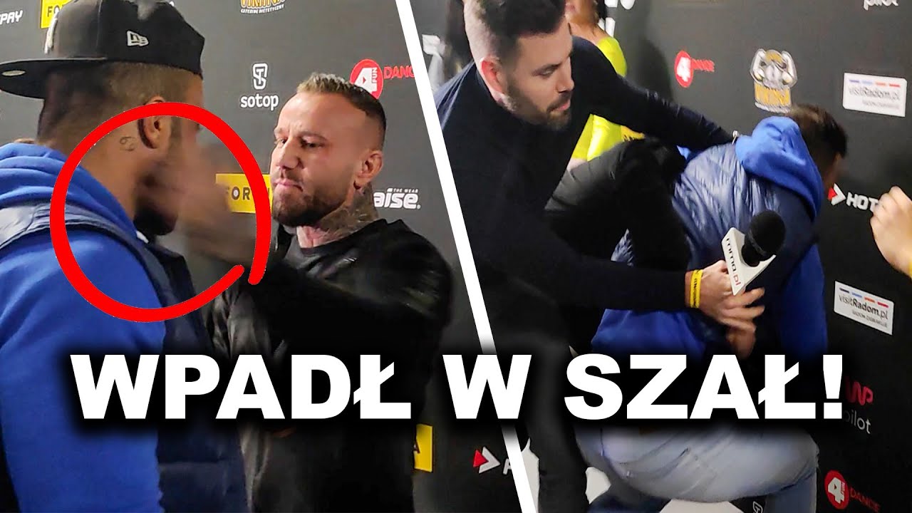 AMBRO GASI ATENCIUSZA Z LOVE ISLAND NA WYWIADZIE PRIME MMA 3! WPADŁ W SZAŁ
