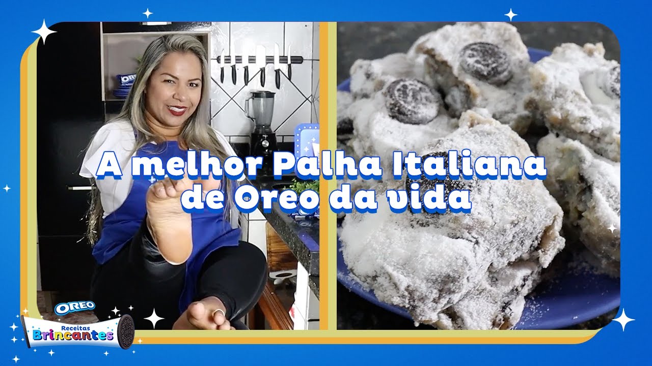 COMO FAZER PALHA ITALIANA DE OREO FÁCIL E DELICIOSA POR @kathmoura