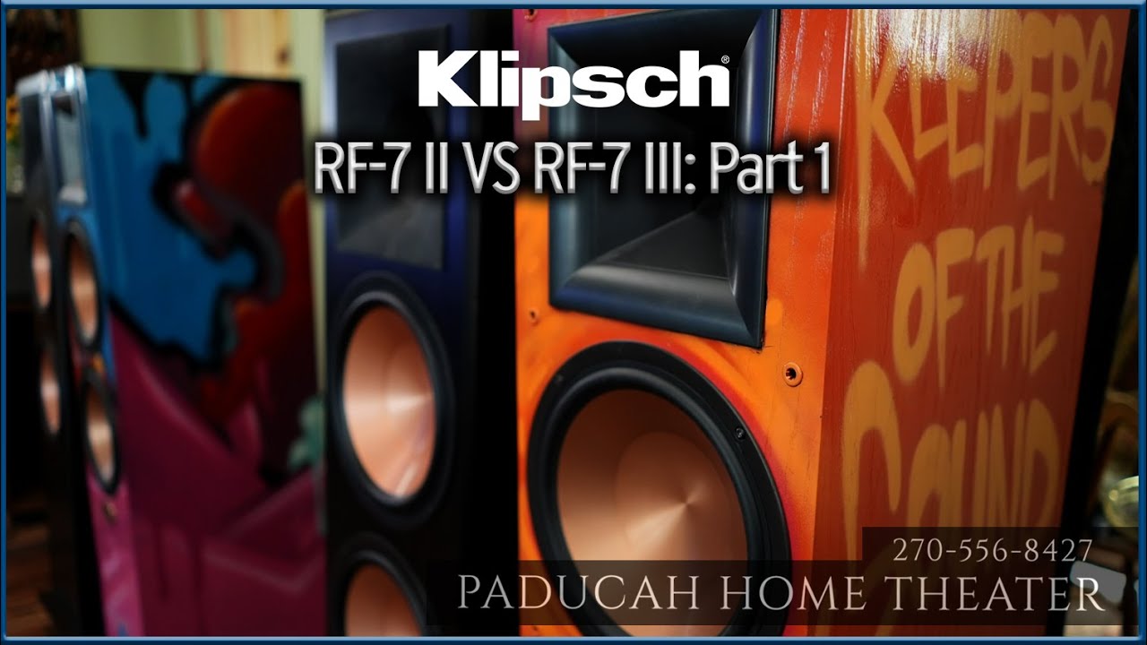 Битва поколений: Klipsch RF-7III против RF-7II. Часть 1