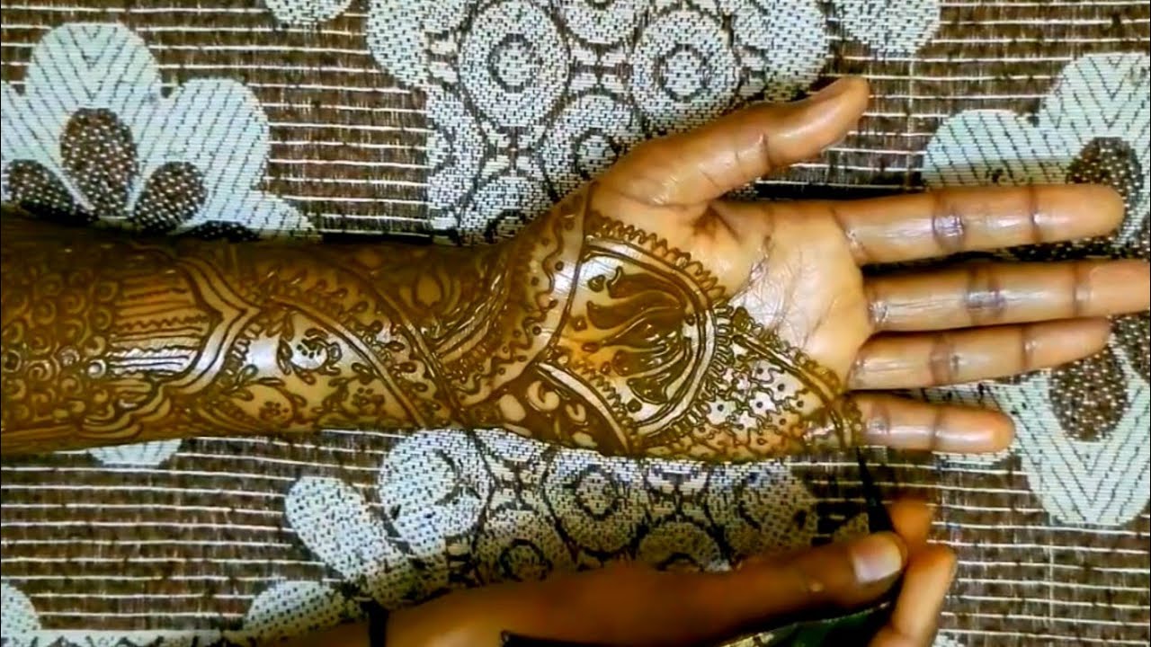 Latest beutifull bridal mehandi bdesign, new stylish full hand mehandi design, unique mehandi design