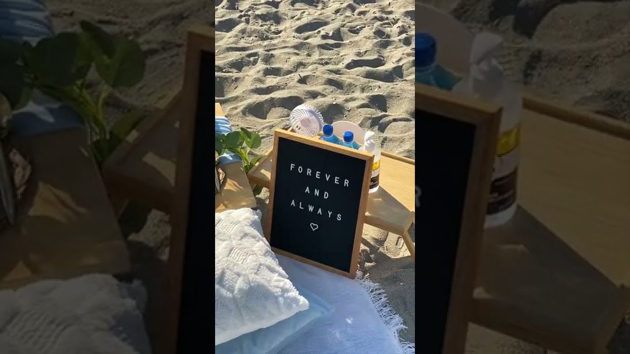 Beach Date Idea | Luxury Picnic for Two
