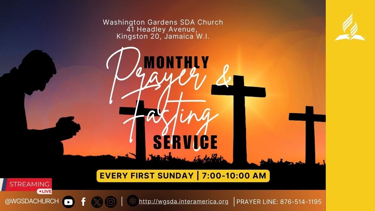 Monthly Fasting & Prayer Service |