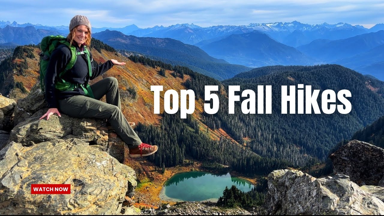 Best Fall Hikes in Washington - 5 must see trails for stunning foliage   4K