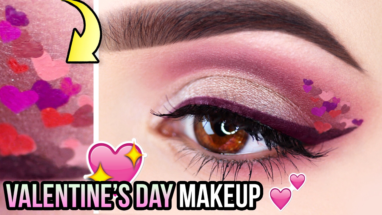 VALENTINSTAGS MAKEUP ❤ Mini Hearts ❤  Valentine's Day Inspired Makeup