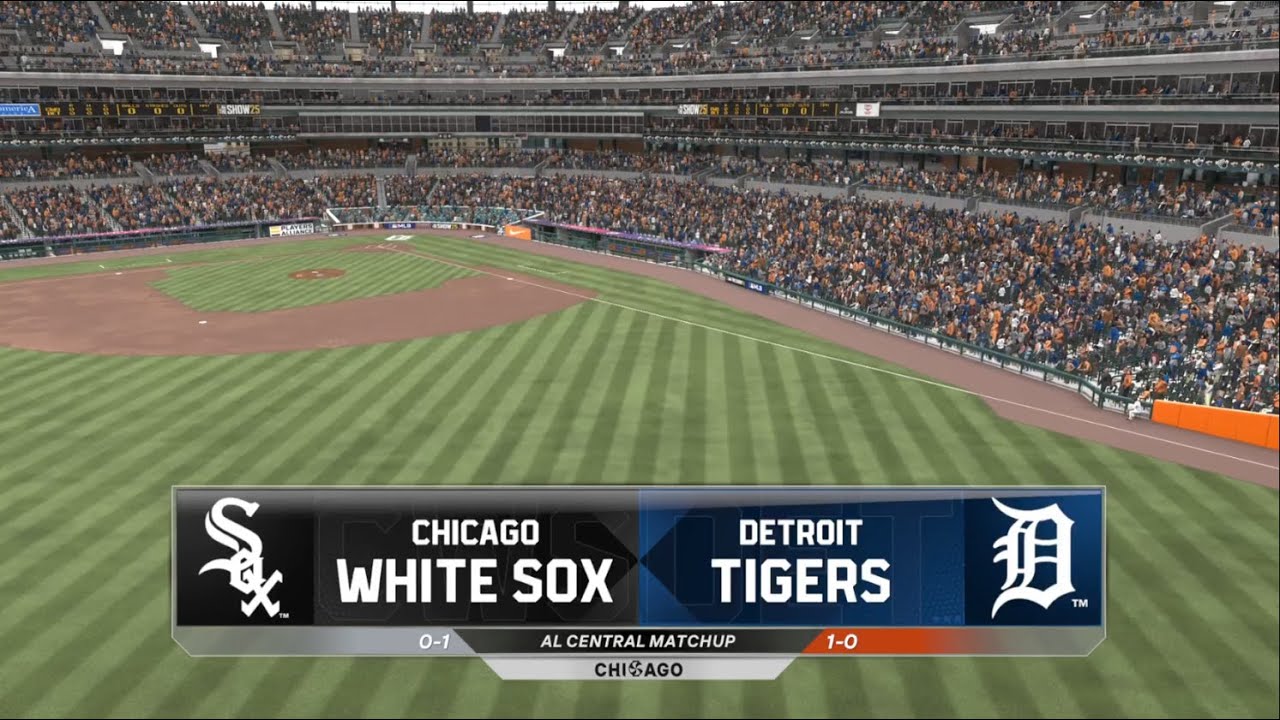 MLB The Show 25 - Detroit Tigers vs Chicago White Sox (Franchise mode)