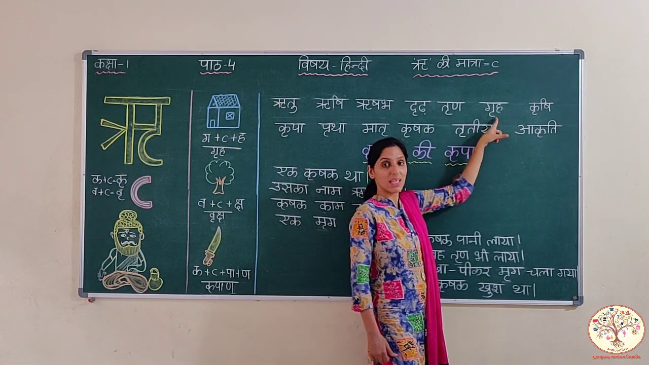 CLASS-1|हिन्दी|पाठ-04|| PART 7 ||REE KI MATRA|| GURUKULAM ONLINE CLASSES