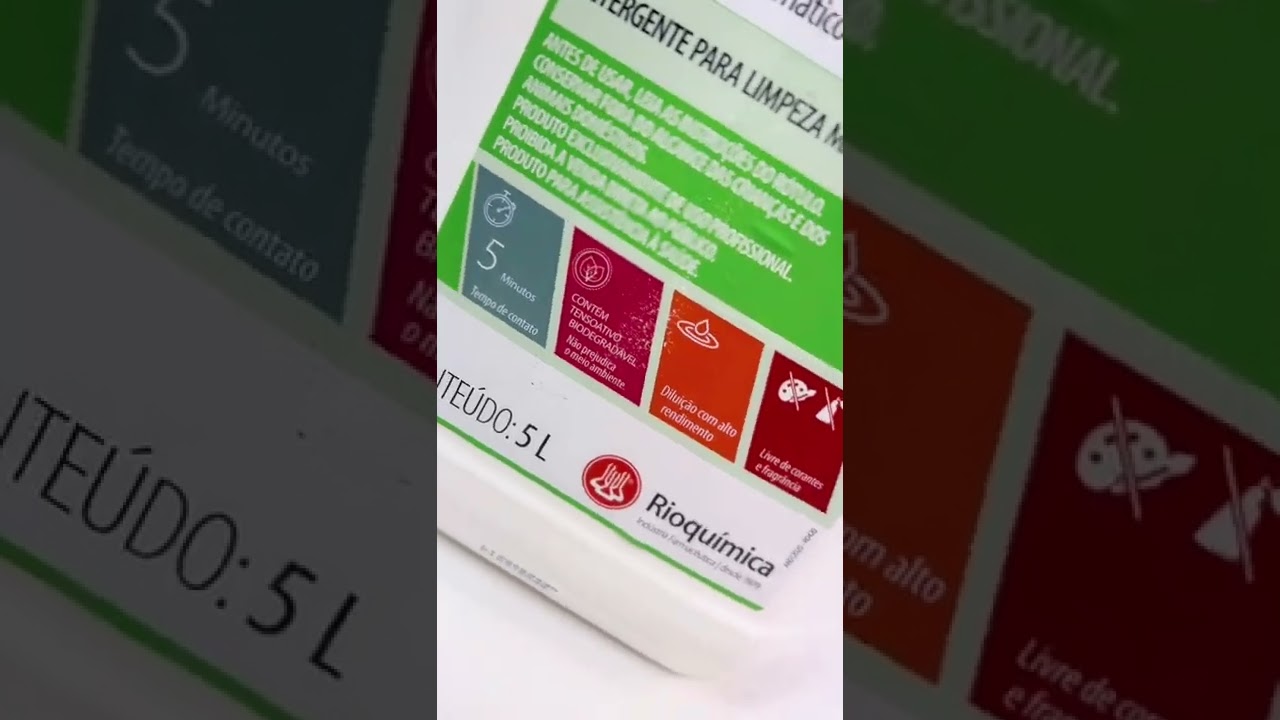 Detergente enzim&aacute;tico 4 enzimas eco rioqu&iacute;mica 😷
