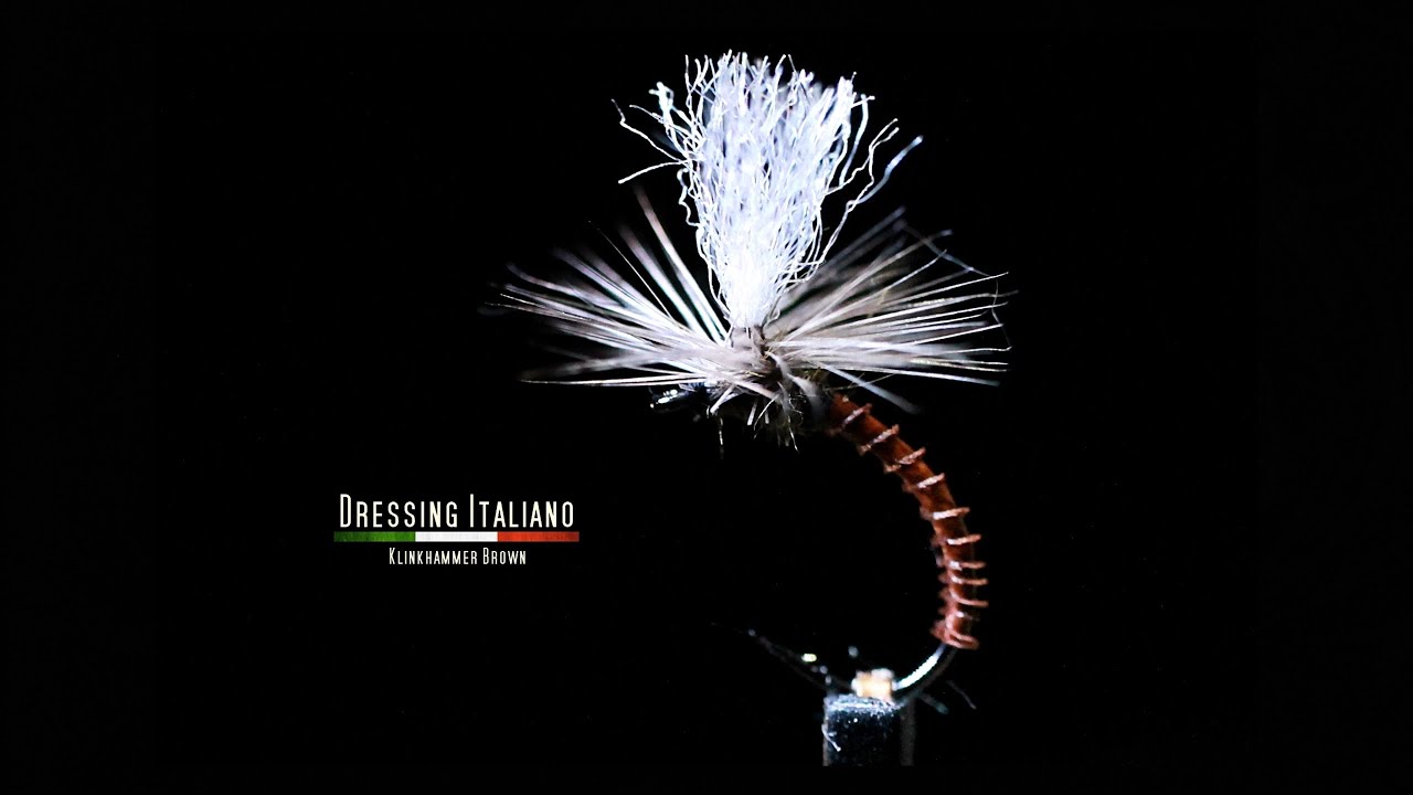 Costruire una Mosca Emergente Klinkhammer Brown