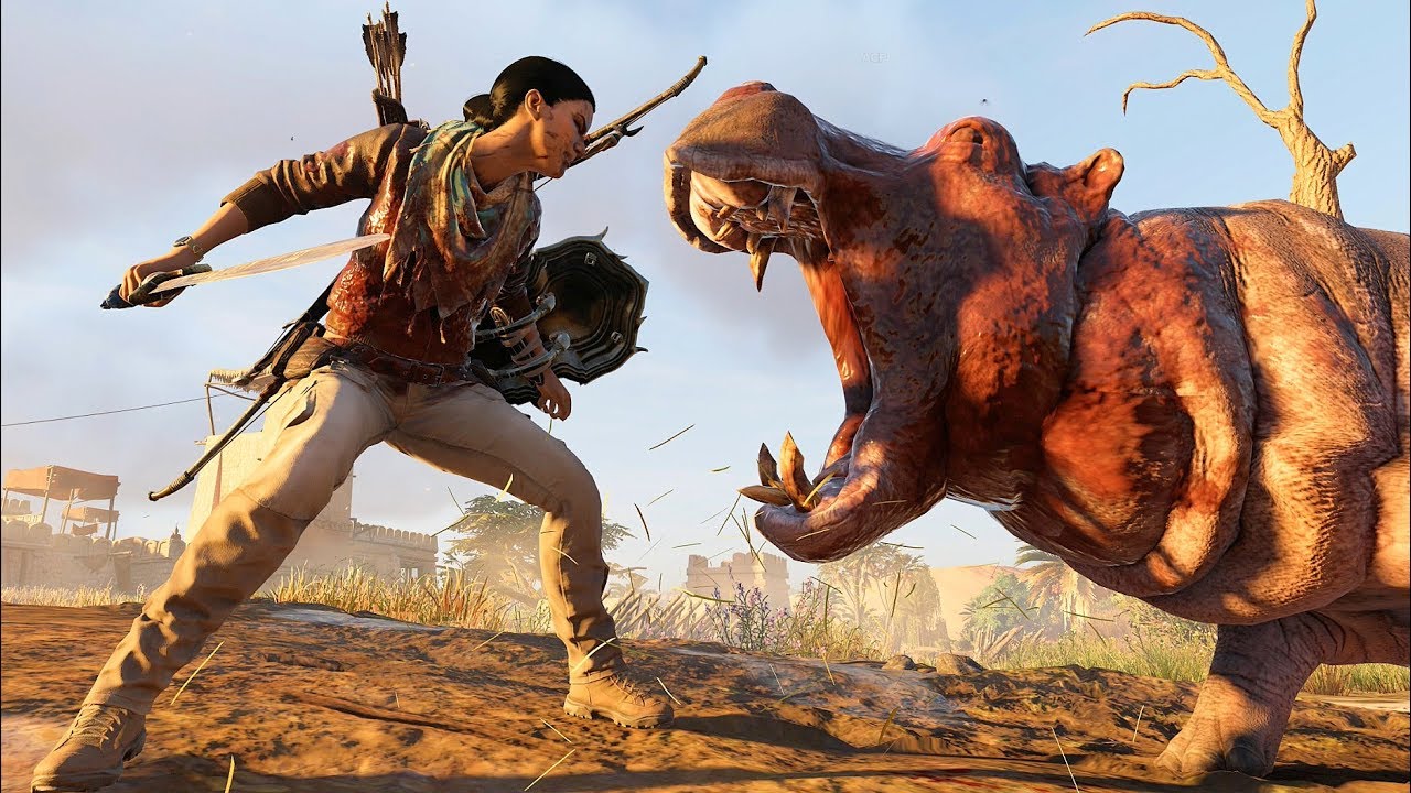 Assassin's Creed Origins Hacked Animus Layla Crazy Rampage  i7 8700K GTX 1080ti